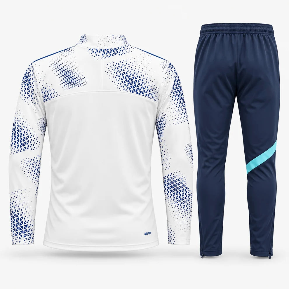 Fato de Treino Dragão 2026/27 – Azul e Branco Meio Fecho