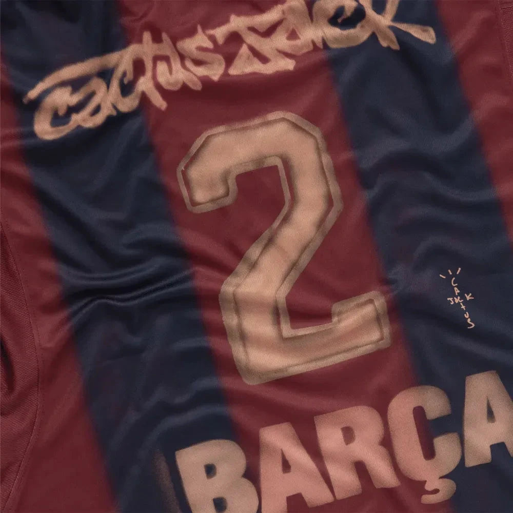 Camisola Retrô Barcelona Principal 2000/01 – Oversized