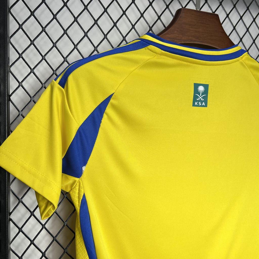 Conjunto infantil Al Nassr Principal 2024/25 - imagem 7