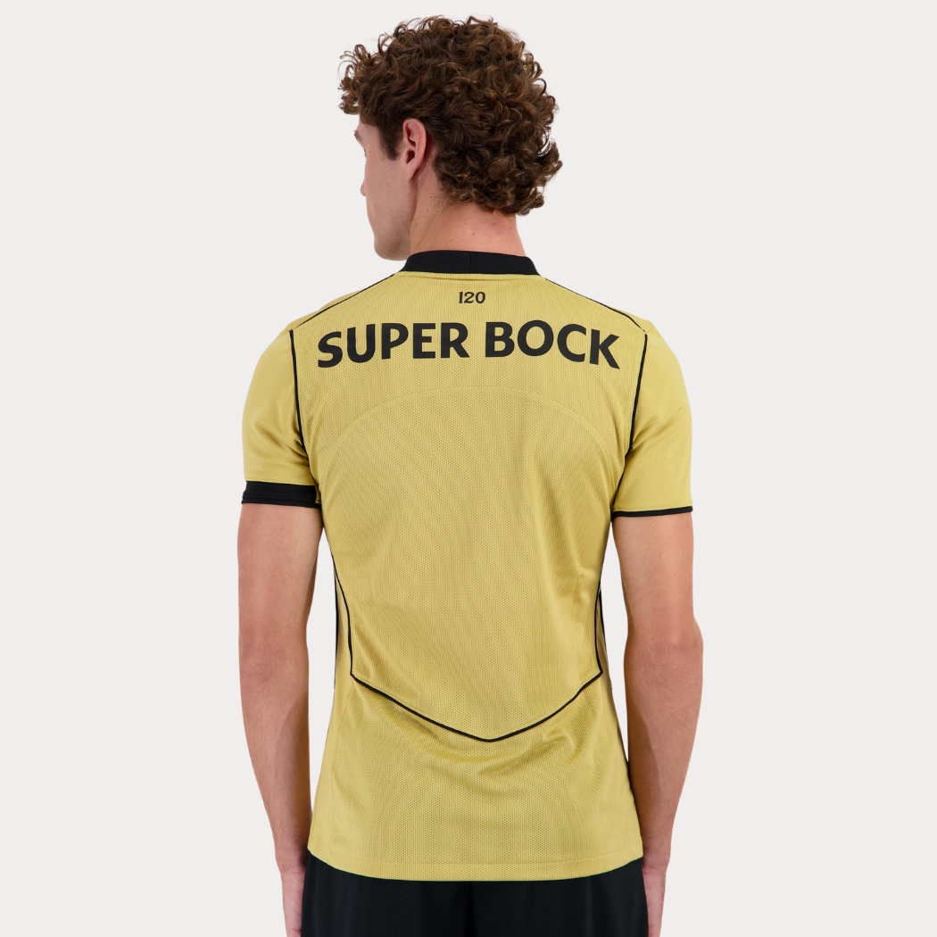 Camisola Alternativa Total 90 2026/27 – Dourada