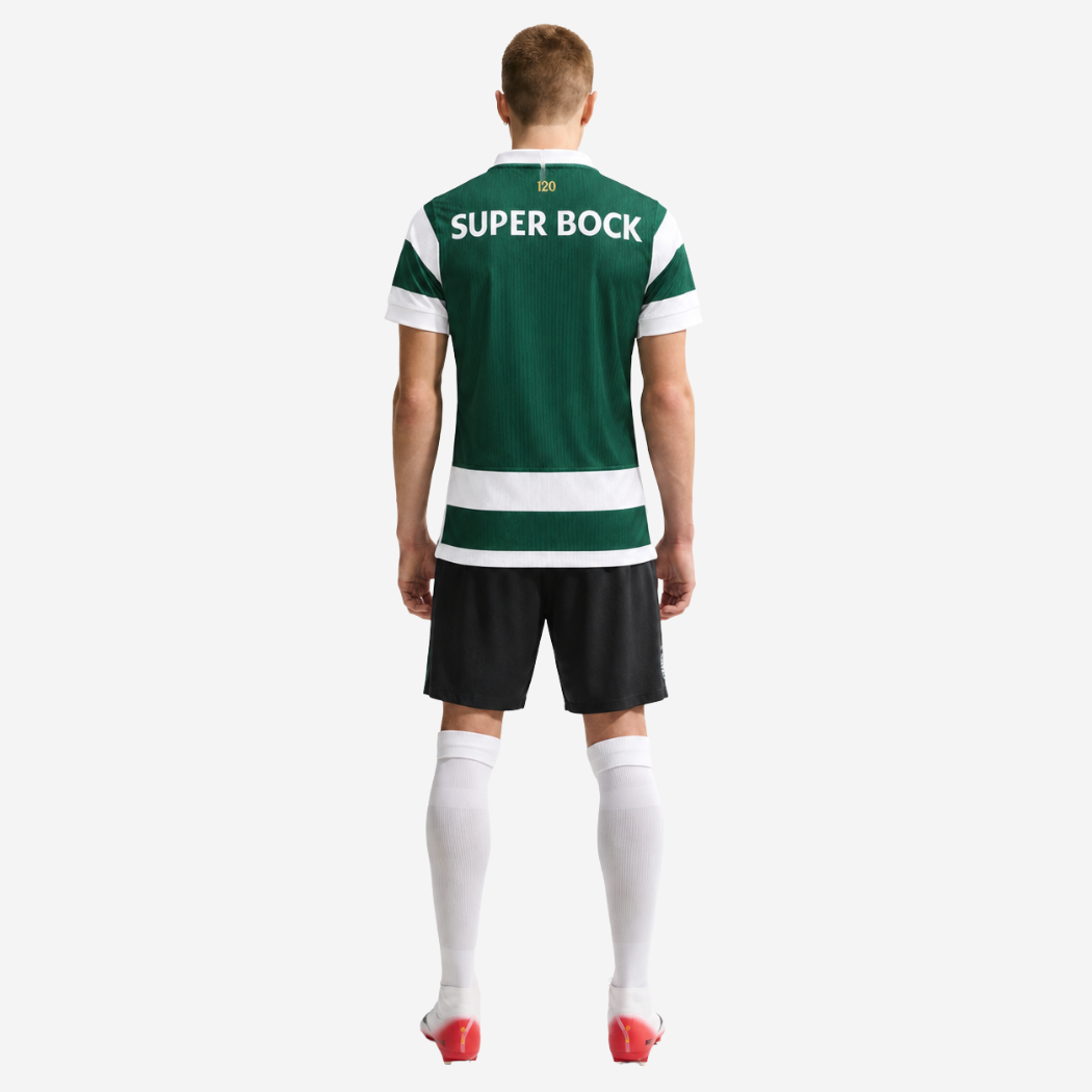Camisola Player Version Principal 120.º Aniversário 2026/27 – Verde e Branca