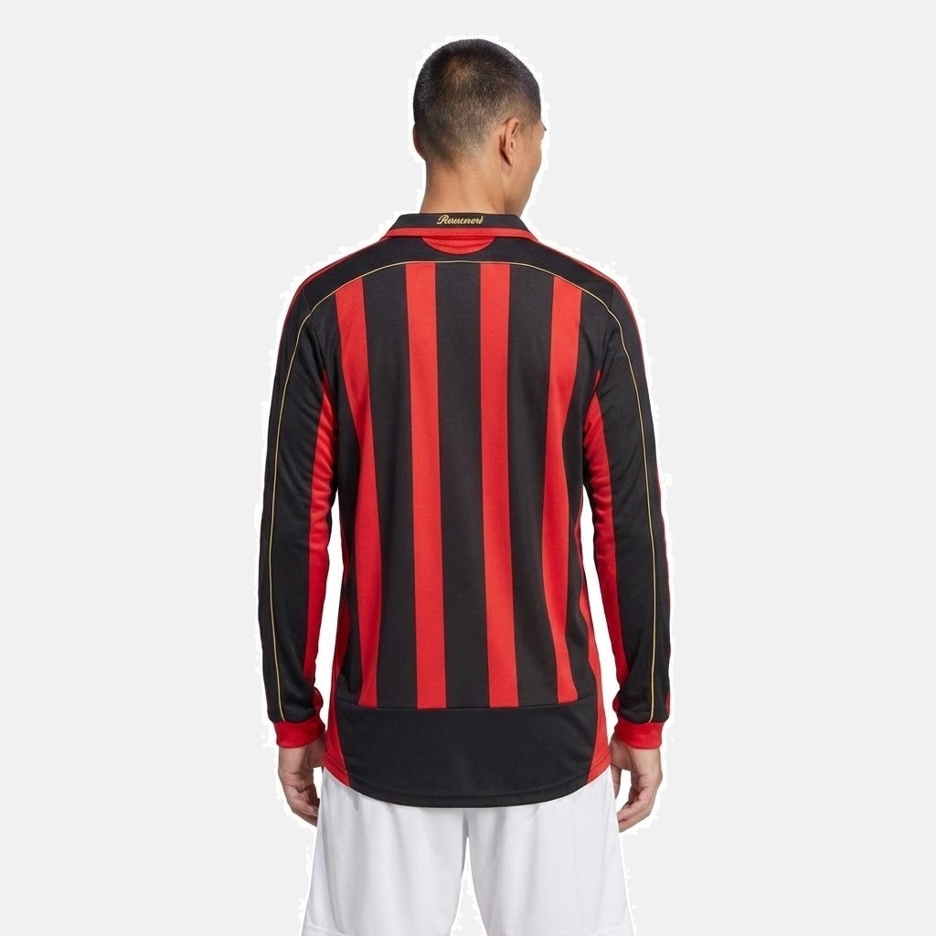 Camisola Retrô Milan 2006/07 I Manga Longa - imagem 2