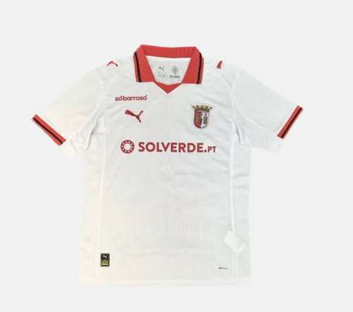 Camisola Braga branca alternativa 2025/26 - imagem 3
