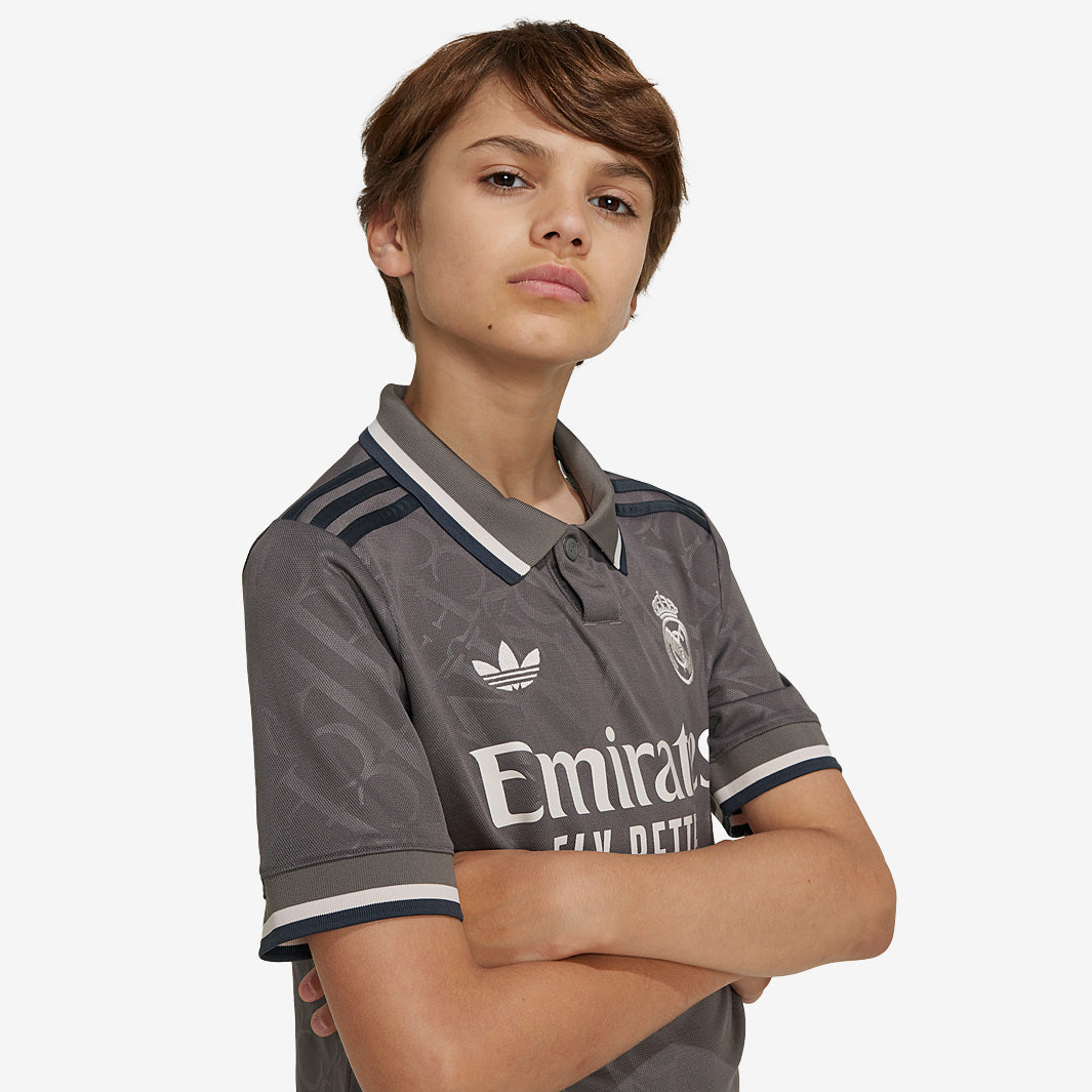Conjunto Infantil Real Madrid Terceiro Equipamento 2024/25