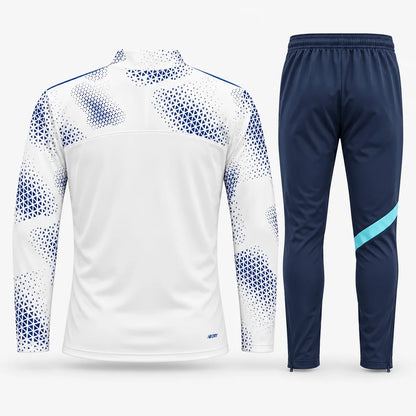 Fato de Treino Dragão 2026/27 – Azul e Branco Meio Fecho