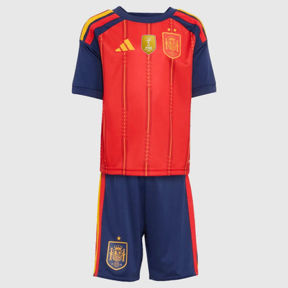 Conjunto Infantil Espanha Principal 2026/27 – Edição Campeões