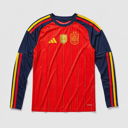 Camisola Espanha Principal 2026/27 – Manga Comprida