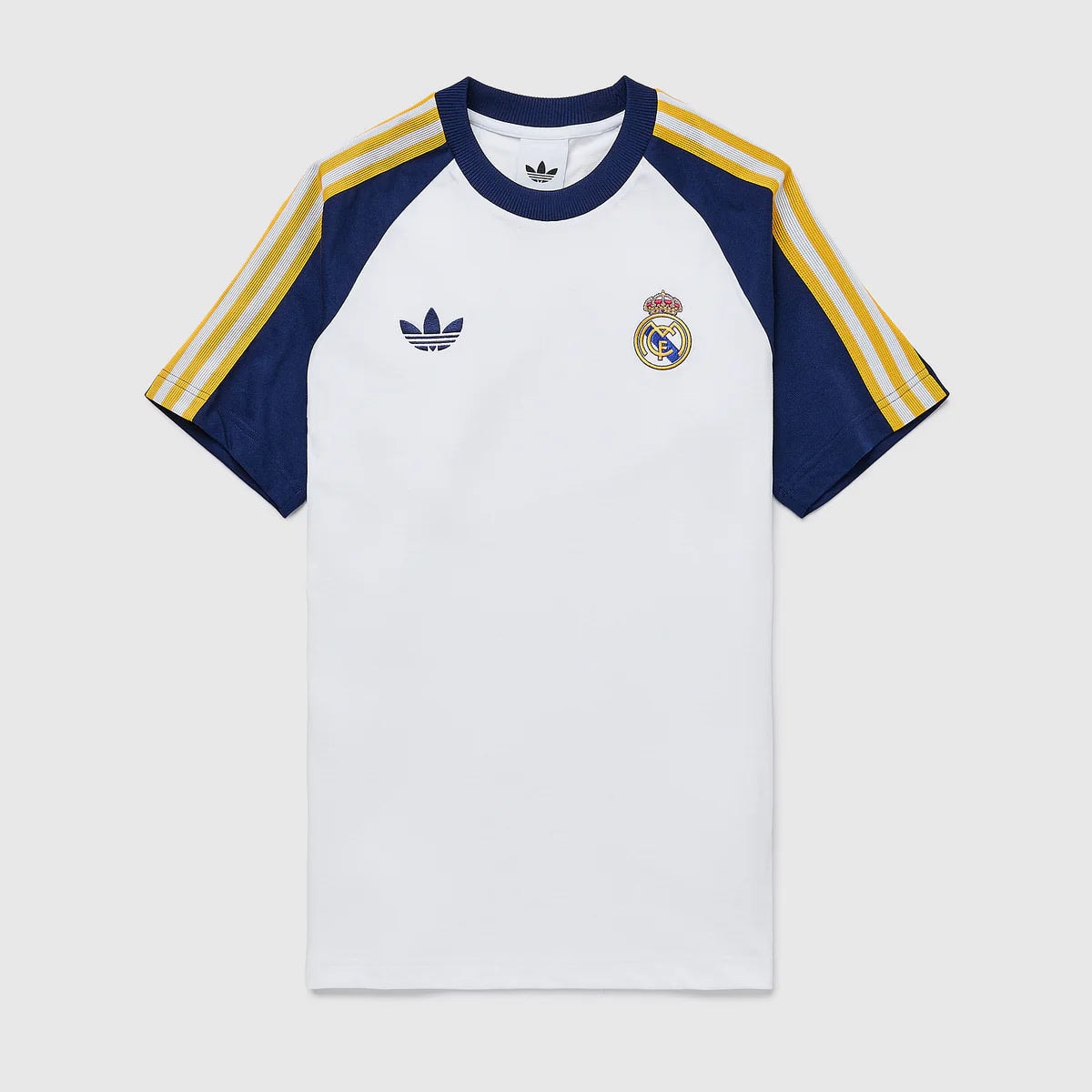 T-Shirt Real Madrid Raglan Branca 2025/26