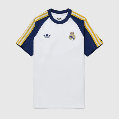 T-Shirt Real Madrid Raglan Branca 2025/26