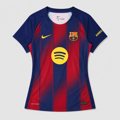 Camisola Feminina Barcelona Principal 2025/26