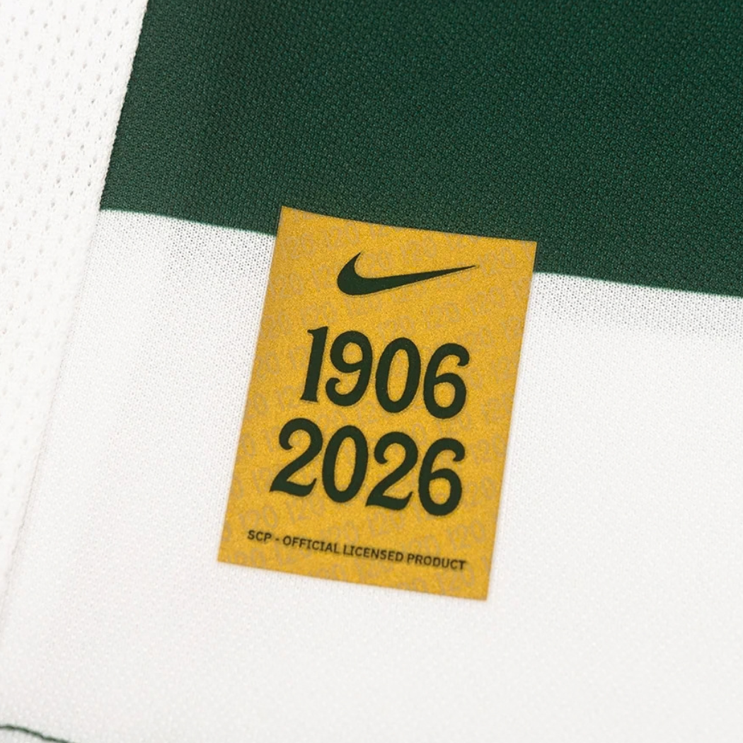 Conjunto Infantil SCP Principal 120.º Aniversário 2026/27 – Verde e Branco
