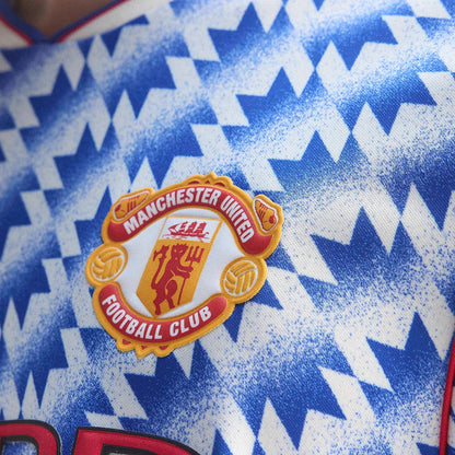 Camisola Retrô Manchester United Alternativa 1990