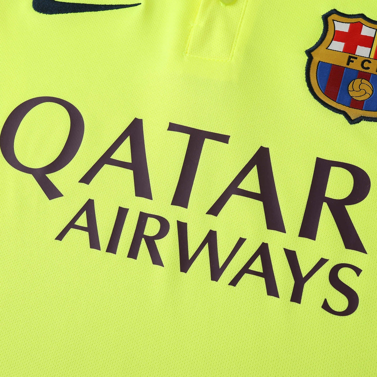 Camisola Retrô Barcelona Terceiro Equipamento 2014/15