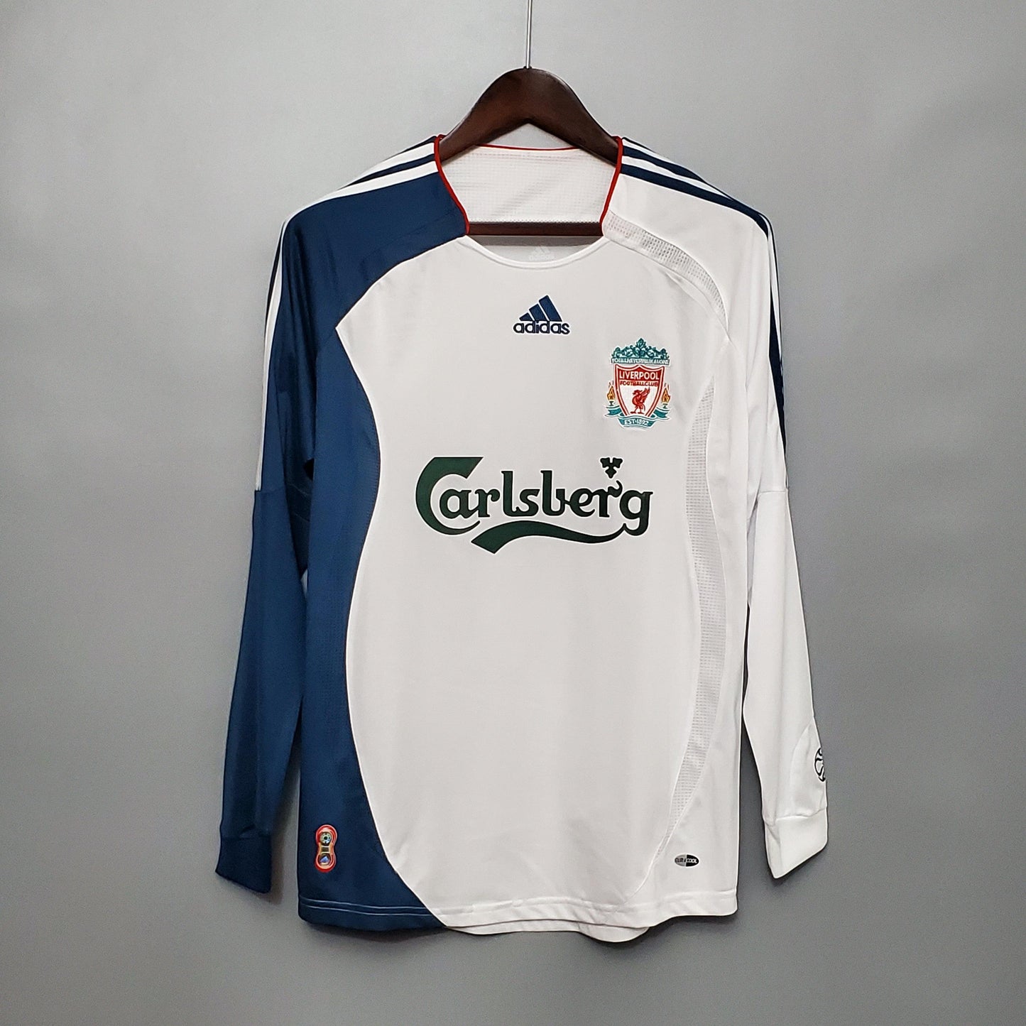Camisola Liverpool Manga Comprida Alternativa Retro 2006/07 - imagem 1