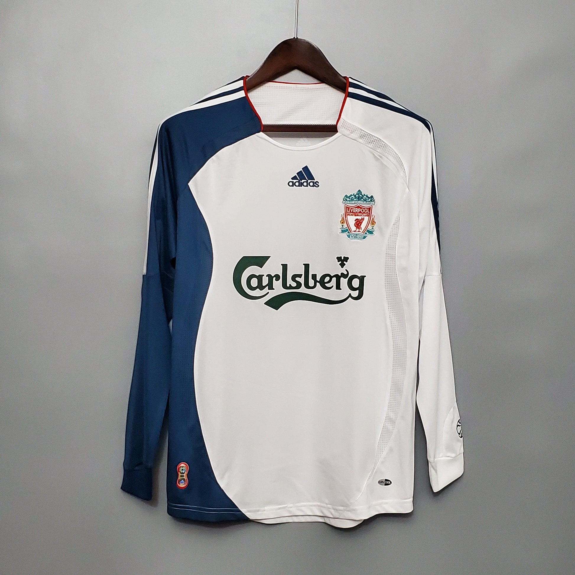 Camisola Liverpool Manga Comprida Alternativa Retro 2006/07 - imagem 1