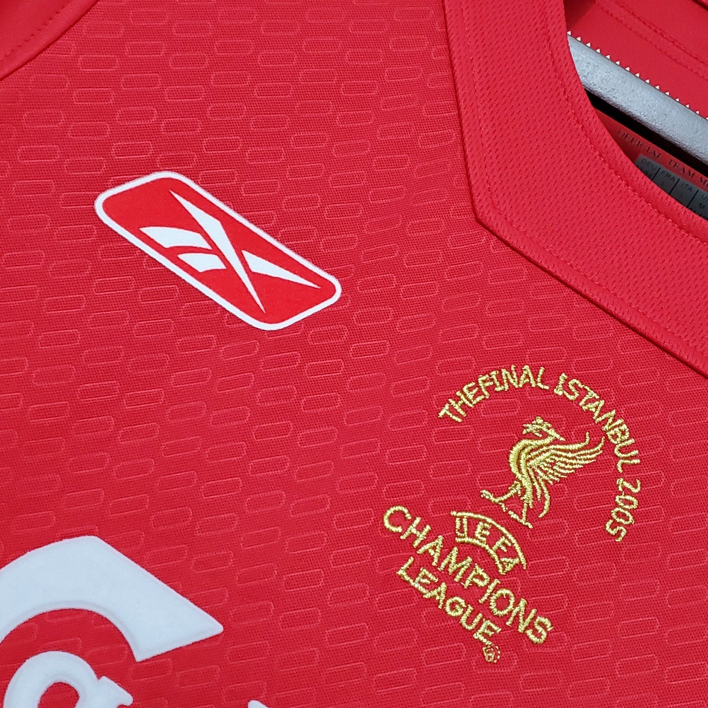 Camisola Liverpool Retro Principal Champions League 2005 - imagem 4