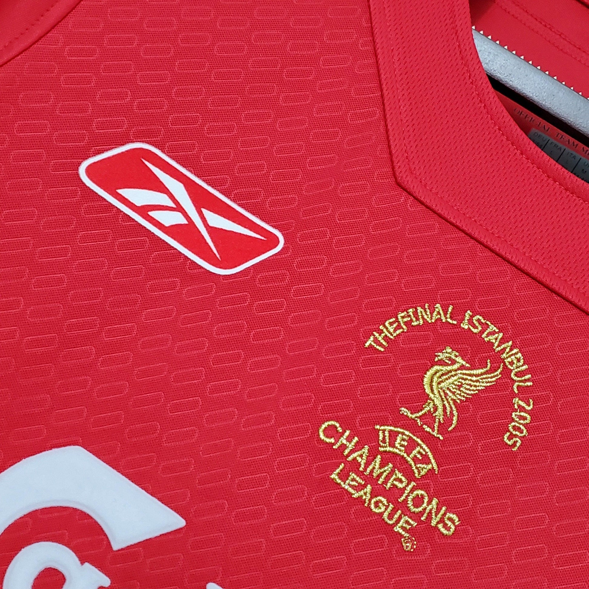 Camisola Liverpool Retro Principal Champions League 2005 - imagem 4