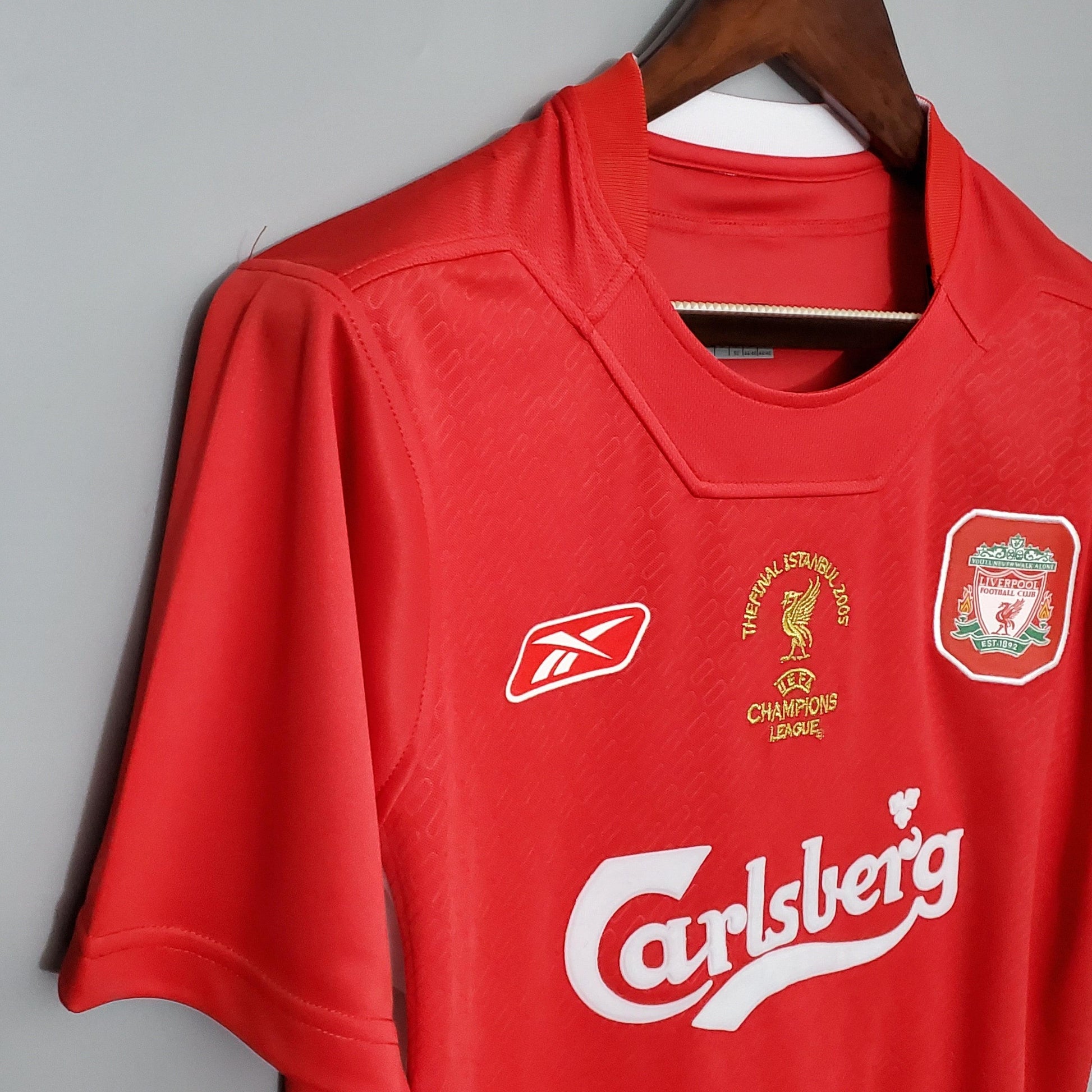 Camisola Liverpool Retro Principal Champions League 2005 - imagem 2