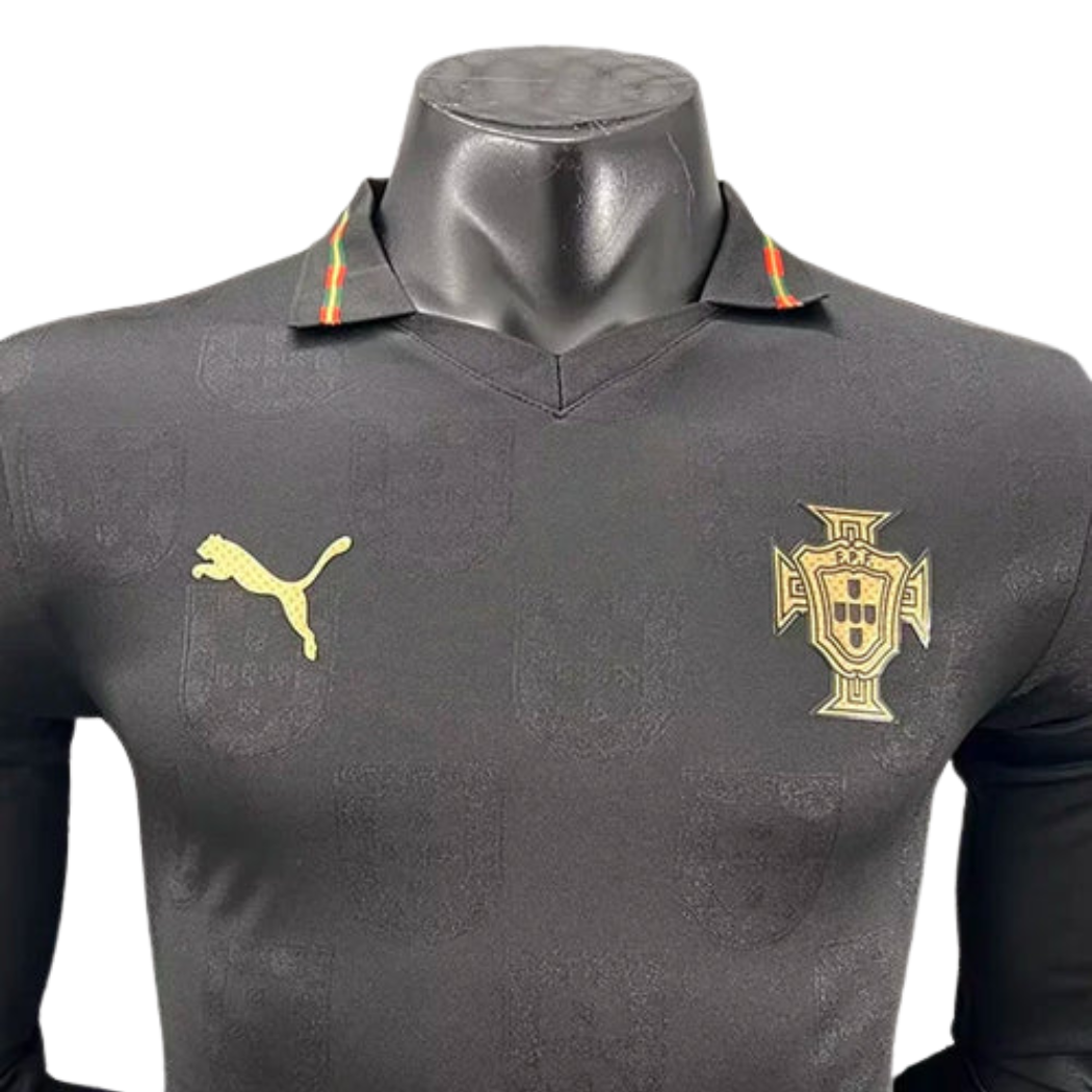 Camisola Player Version Portugal Manga Longa - Eusebio 2026 - imagem 2