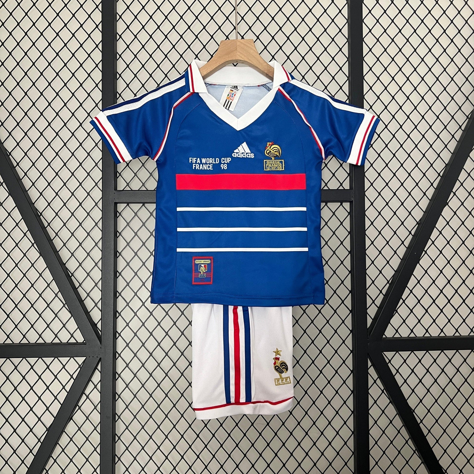 FRANCIA I ESPECIAL FINAL MUNDIAL 98 CONJUNTO INFANTIL (RETRO) - imagem 1