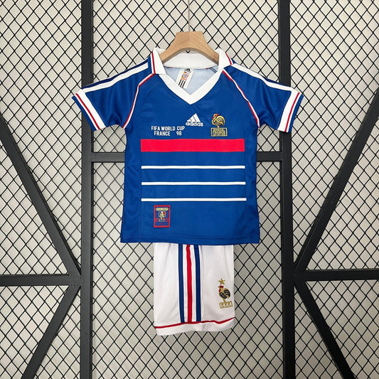 FRANCIA I ESPECIAL FINAL MUNDIAL 98 CONJUNTO INFANTIL (RETRO) - imagem 1