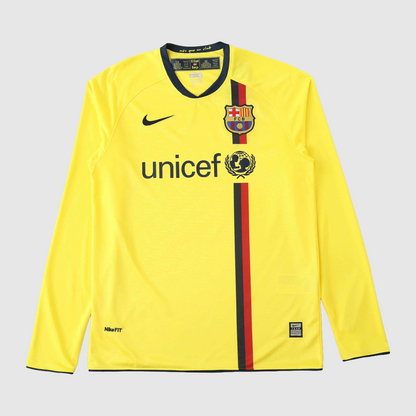 Camisola Retrô Barcelona Alternativa 2008/09 – Manga Comprida