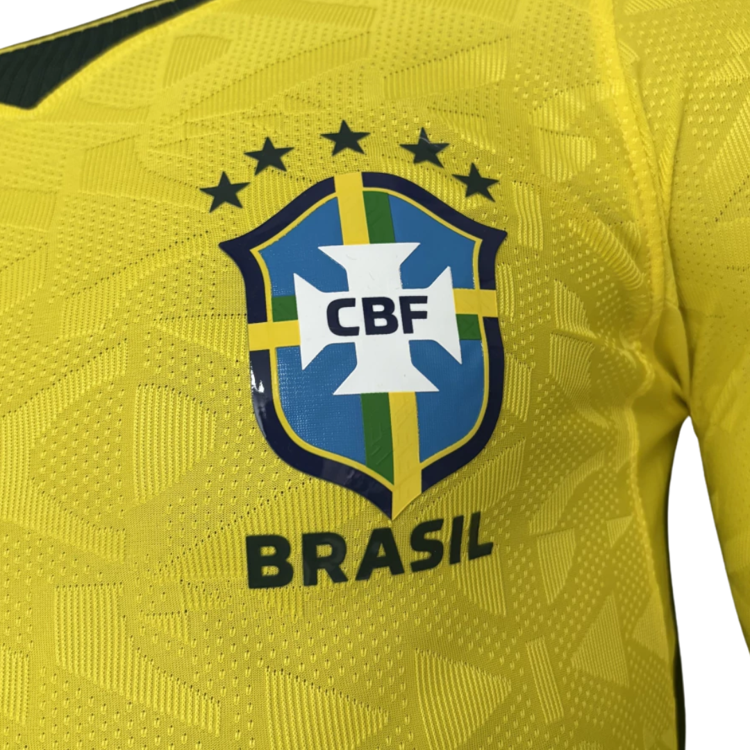 Camisola Seleção Brasil I MANGA LONGA - Copa do Mundo 2026 - imagem 3