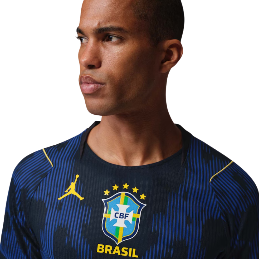 Camisola Brasil II Authentic Azul - Copa do Mundo 2026 - imagem 3