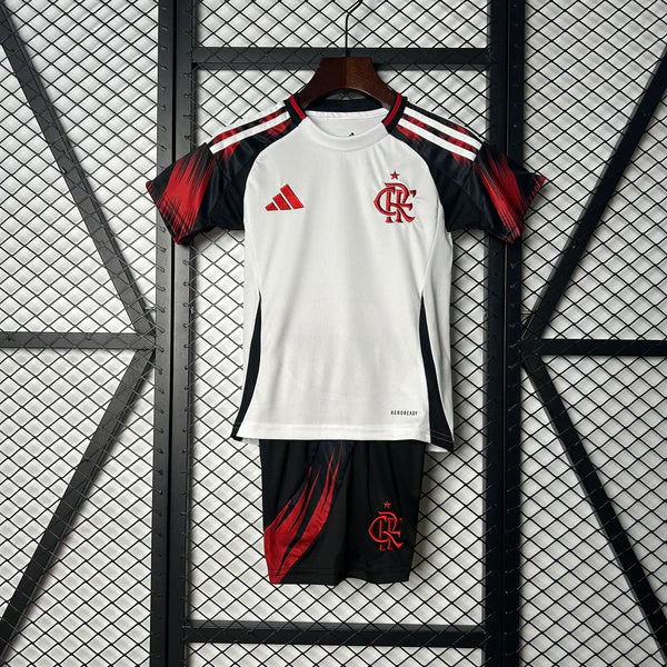 Conjunto Infantil Flamengo branca 2025/26 - imagem 2