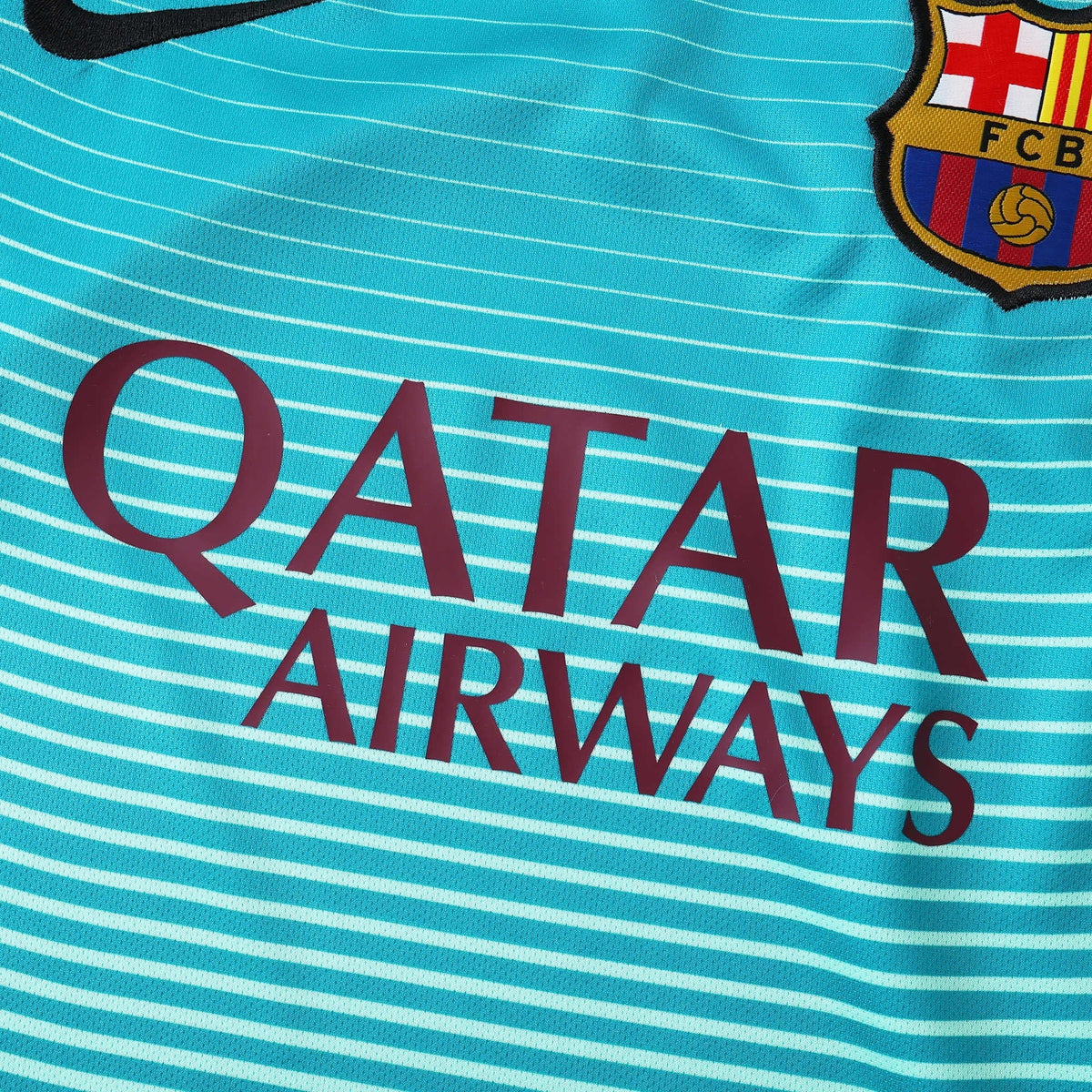 Camisola Retrô Barcelona Terceiro Equipamento 2016/17