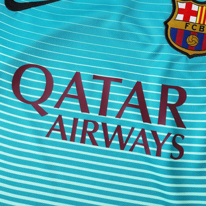 Camisola Retrô Barcelona Terceiro Equipamento 2016/17