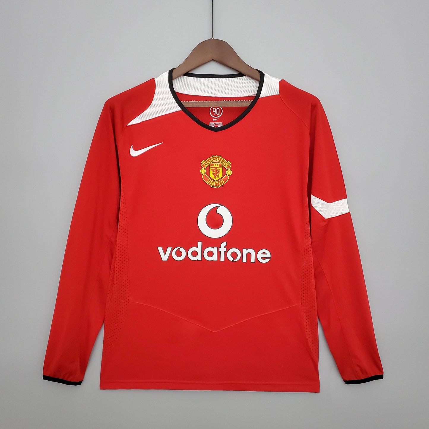 MANCHESTER UNITED I 04/05 HOMBRE (RETRO) MANGA LARGA - imagem 1