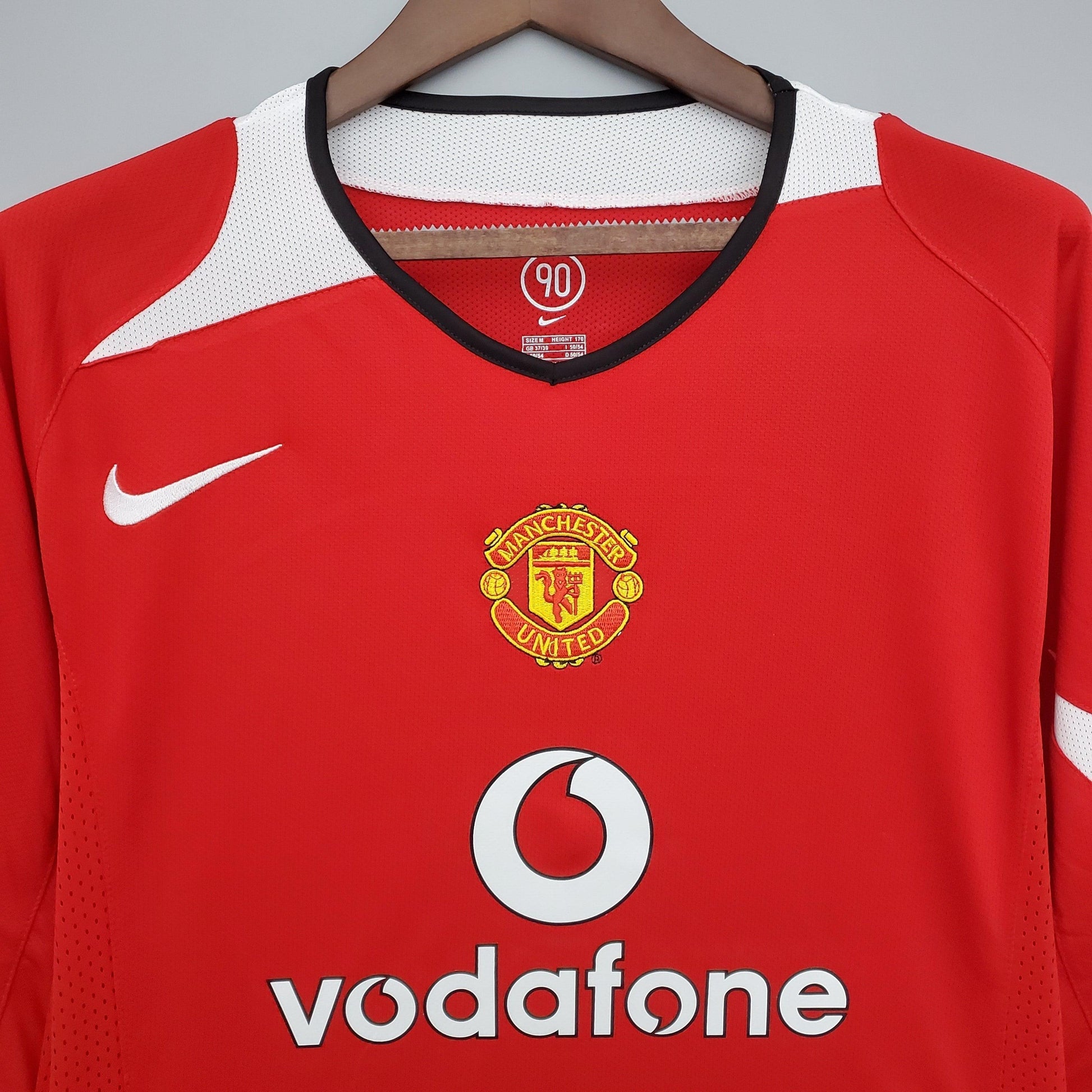 MANCHESTER UNITED I 04/05 HOMBRE (RETRO) MANGA LARGA - imagem 3