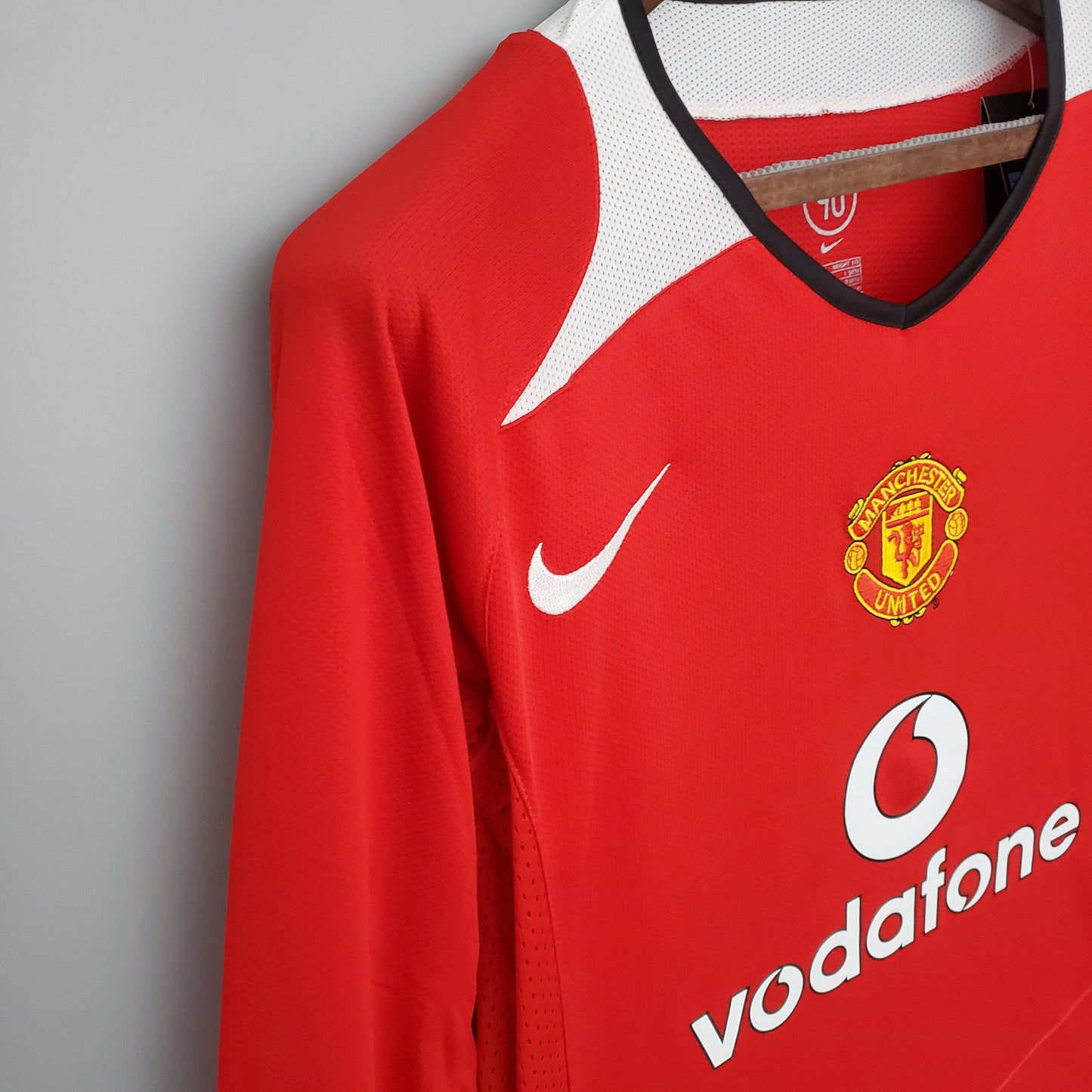MANCHESTER UNITED I 04/05 HOMBRE (RETRO) MANGA LARGA - imagem 2