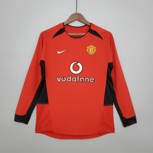 MANCHESTER UNITED I 02/03 HOMBRE (RETRO) MANGA LARGA - imagem 1