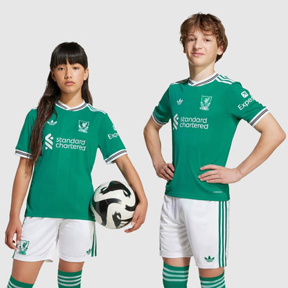 Conjunto Infantil Liverpool Terceiro Equipamento 2025/26