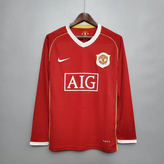 MANCHESTER UNITED I 06/07 HOMBRE (RETRO) MANGA LARGA - imagem 1