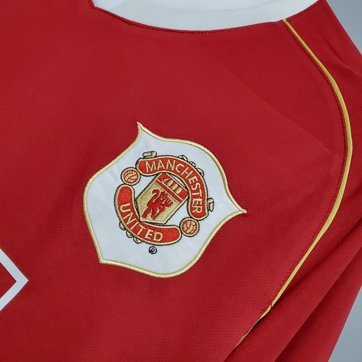 MANCHESTER UNITED I 06/07 HOMBRE (RETRO) MANGA LARGA - imagem 5