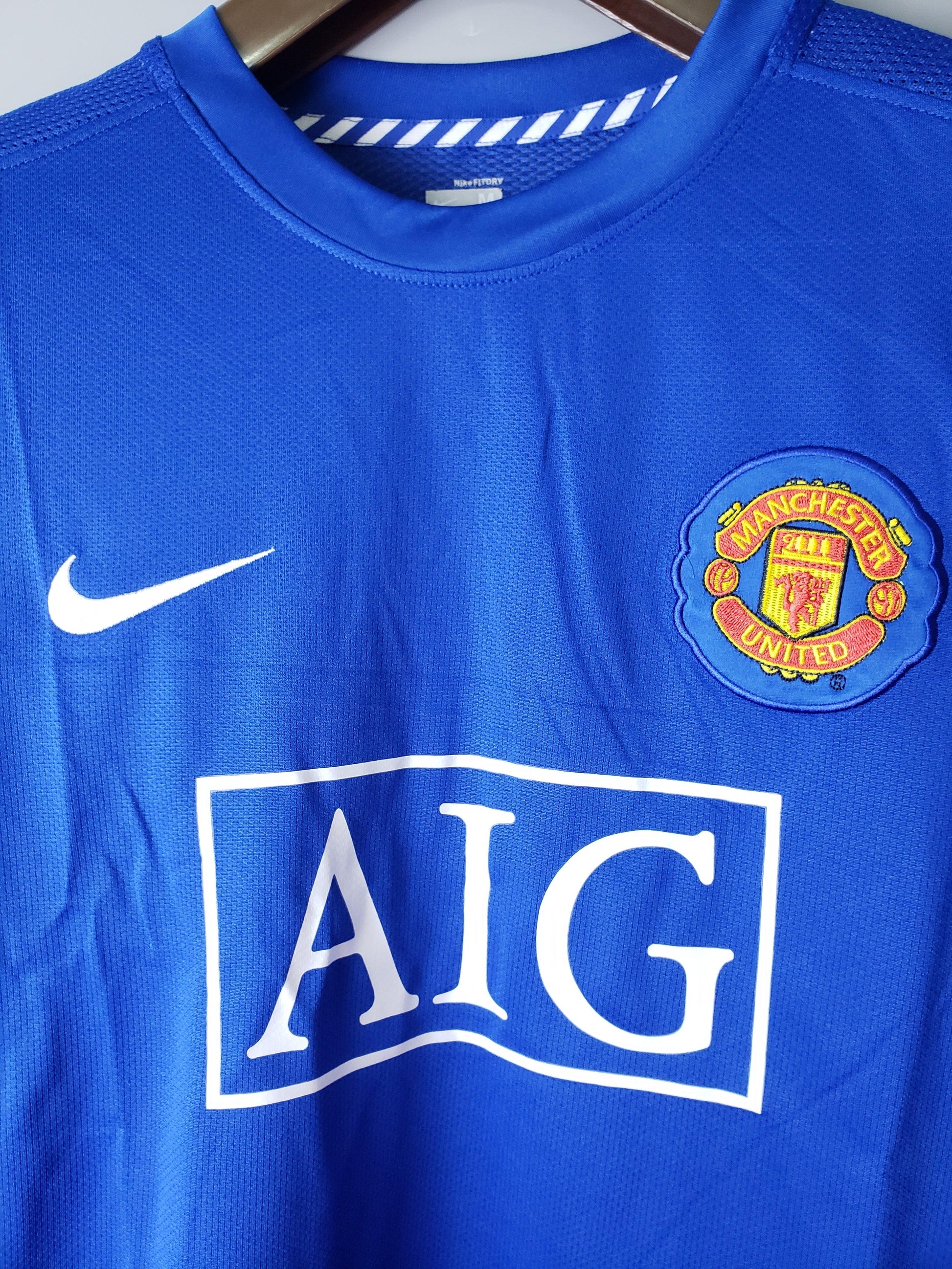 Camisola Manchester United Principal Retro 2007/08 - Manga Comprida - imagem 2