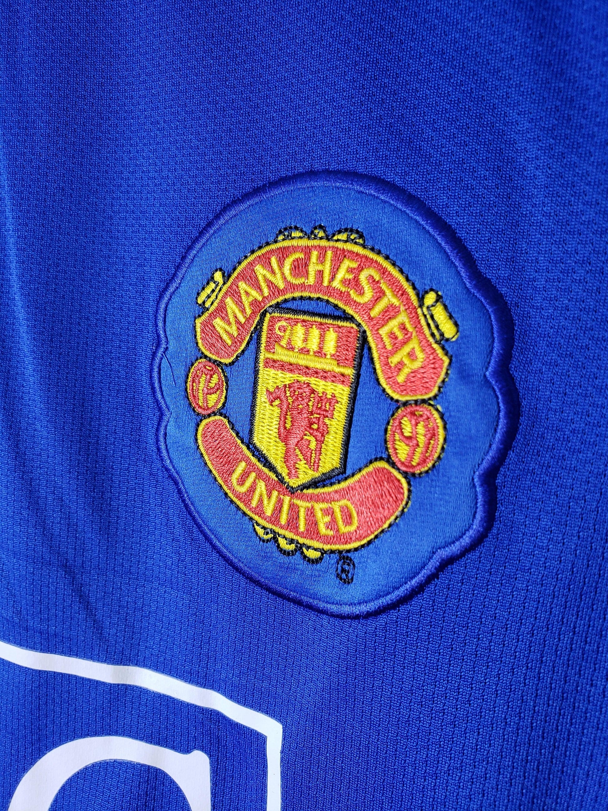 Camisola Manchester United Principal Retro 2007/08 - Manga Comprida - imagem 4