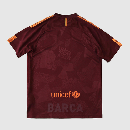 Camisola Retrô Barcelona Terceiro Equipamento 2017/18
