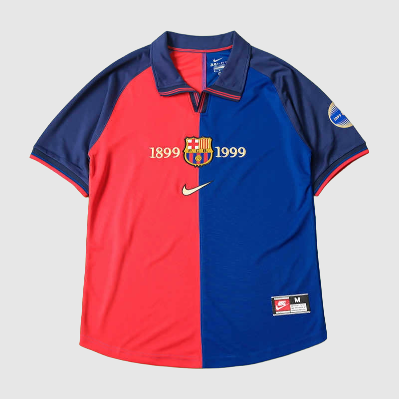 Camisola Retrô Barcelona Principal 1999/00