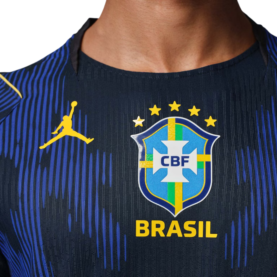 Camisola Brasil II Authentic Azul - Copa do Mundo 2026 - imagem 4