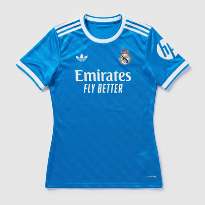 Camisola Feminina Real Madrid Terceiro Equipamento 2025/26