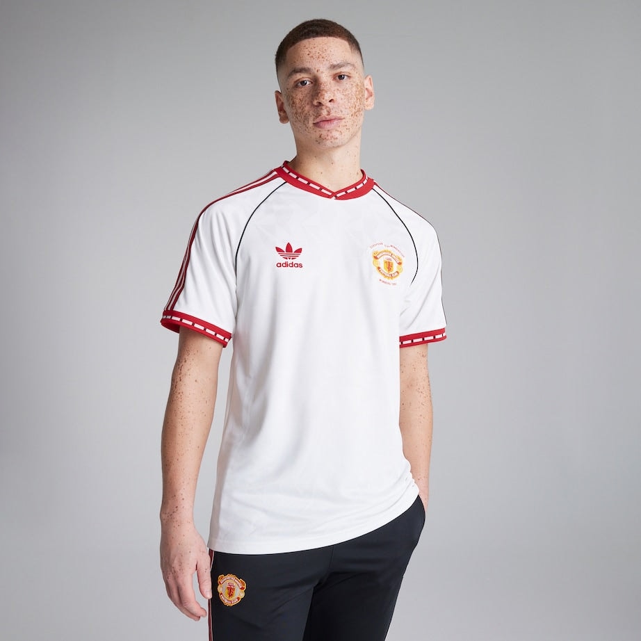 Camisola Retrô Manchester United Alternativa 1991