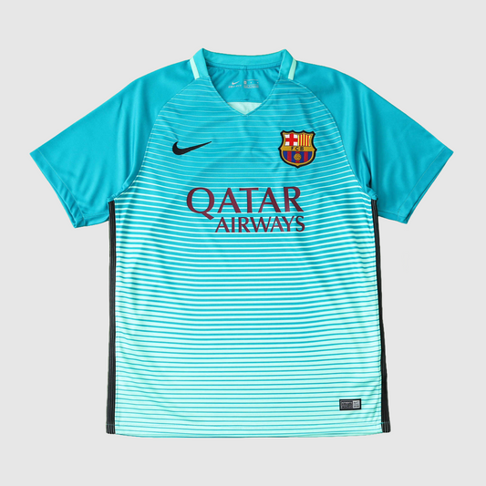 Camisola Retrô Barcelona Terceiro Equipamento 2016/17