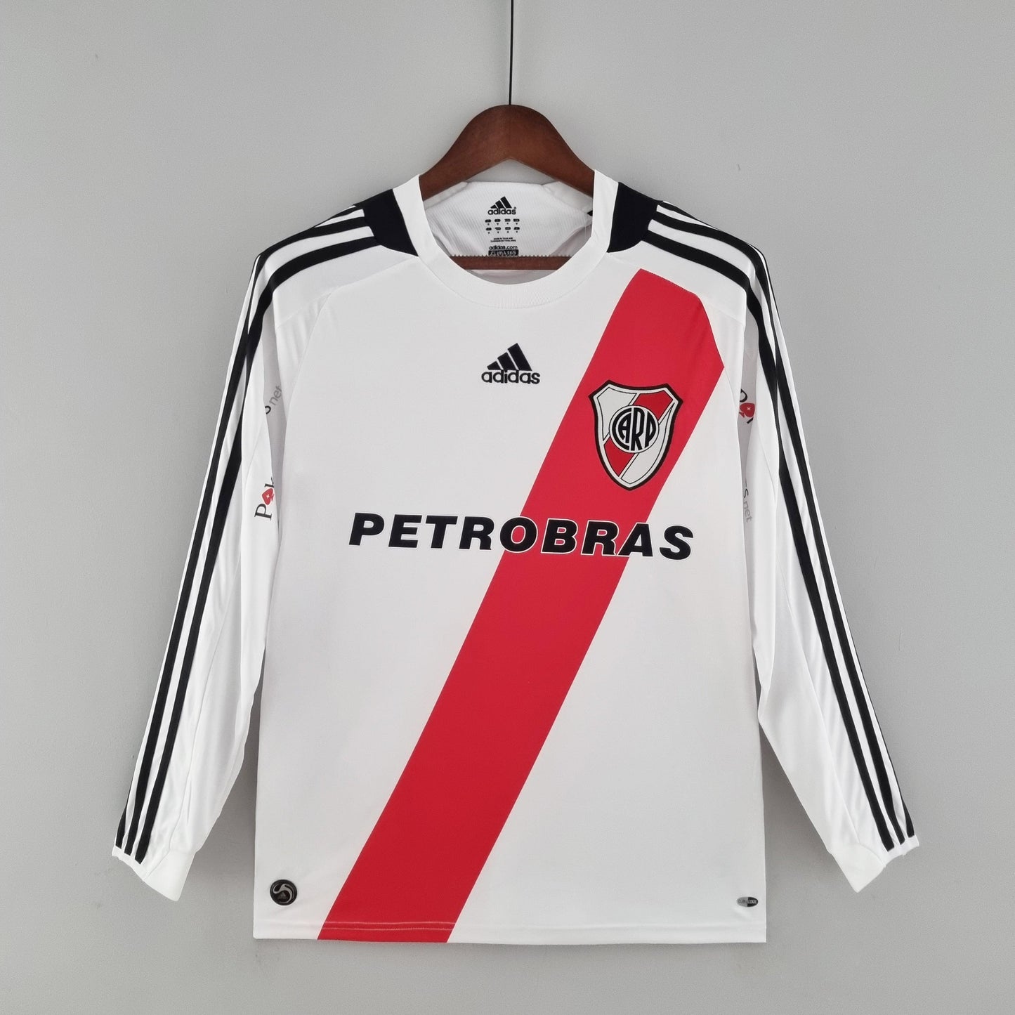 RIVER PLATE I 09/10 HOMBRE (RETRO) MANGA LARGA - imagem 1