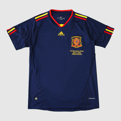 Camisola Retrô Espanha Alternativa 2010