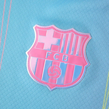 Camisola Barcelona Edição Especial 2025/26 – Rosa e Azul