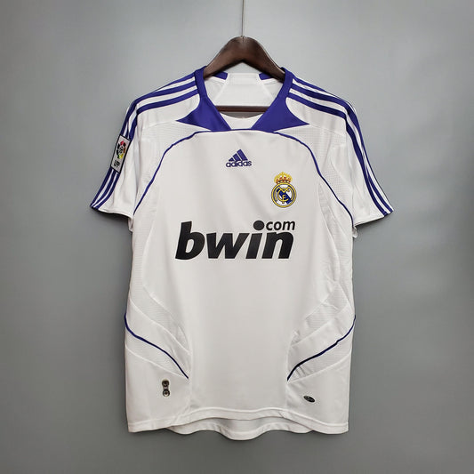 Camisola Real Madrid Retro Principal 2007/08 - imagem 1